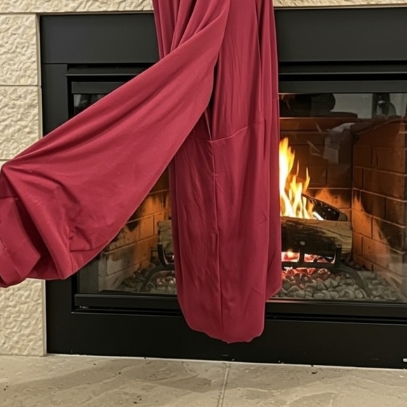 Lane Bryant Red Long Robe - Picture 5 of 8